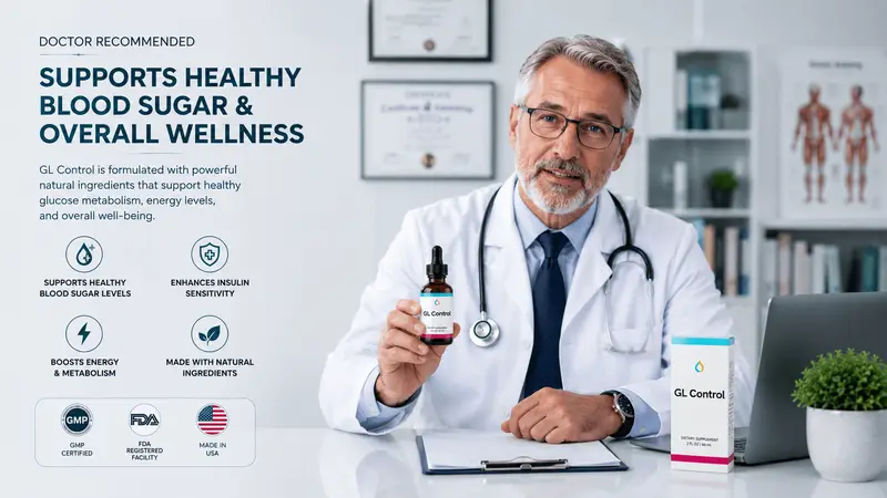 Doctor recommended GL Control natural blood sugar support supplement made in USA GMP certified