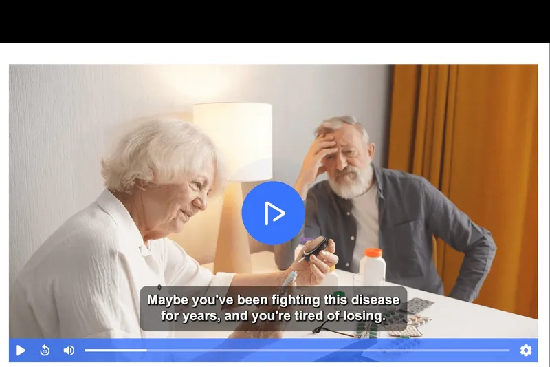 GL Control video presentation about blood sugar support and the fat cell molecule discovery